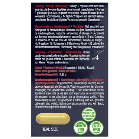 Lucovitaal Berberine Puur 500 mg 30 stuks