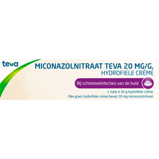 Teva Miconazolnitraat 20Mg/G 30 gram