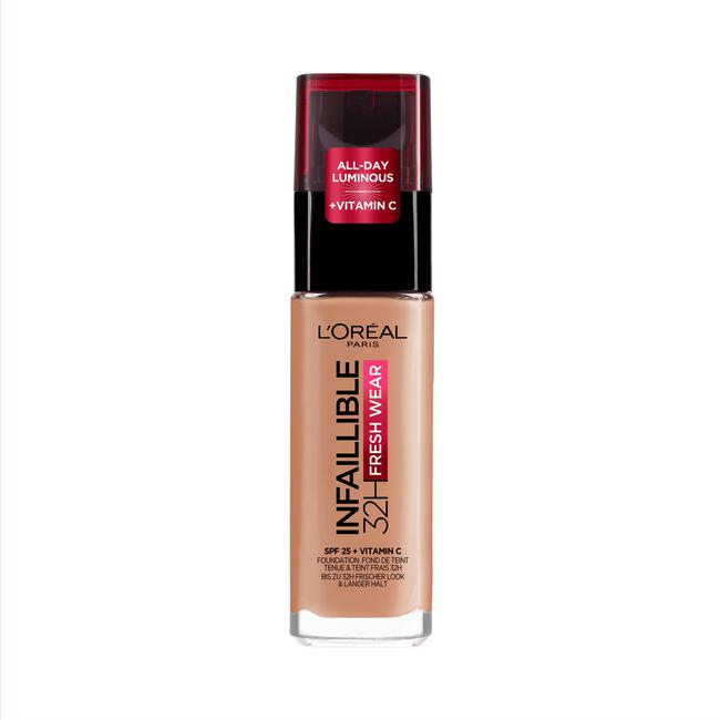 L'Oréal Paris Infaillible 32HR Fresh Wear 300 Amber Foundation met SPF25 30 ML