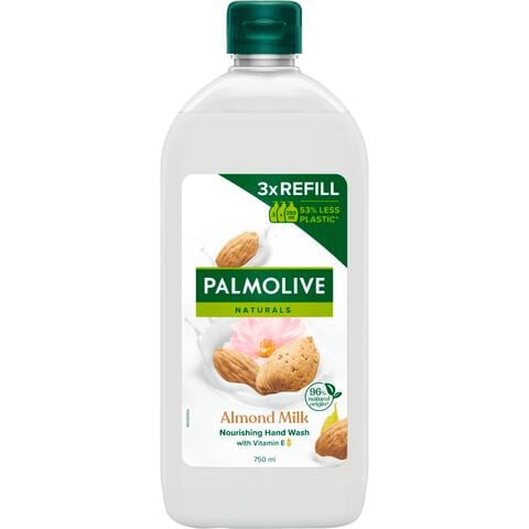 Palmolive Naturals Melk en Amandel Handzeep Navul Fles 750 ML