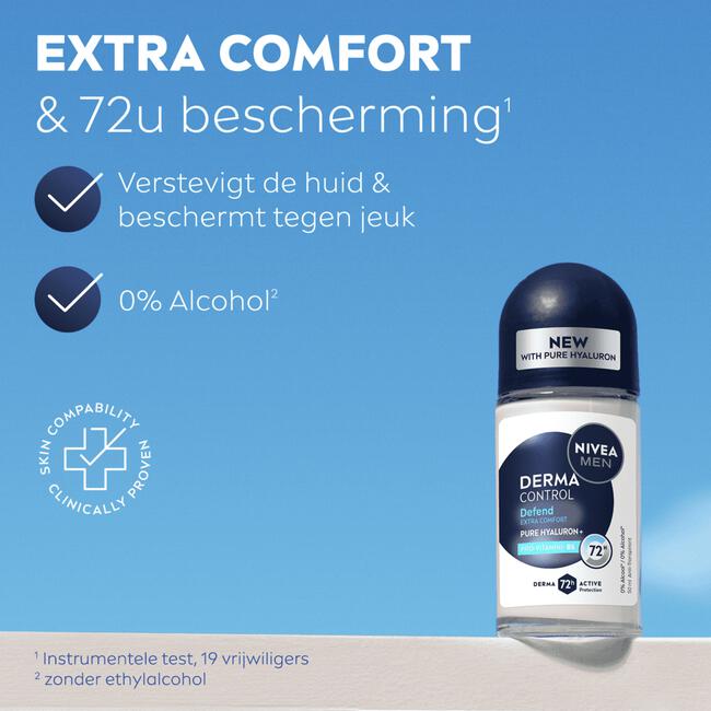NIVEA MEN Derma Control Defend Deodorant Roller 50ml