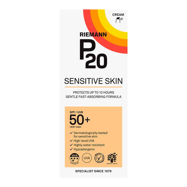 P20 Sensitive Skin Zonnebrand Lotion SPF50+ 200 ML