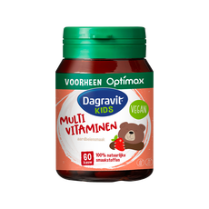 Dagravit Natural Kids Multi Aardbei 60 Dragees