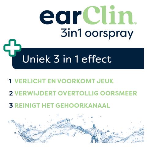 earClin 3in1 Oorspray 20 ML