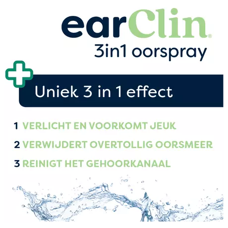 earClin 3in1 Oorspray 20 ML