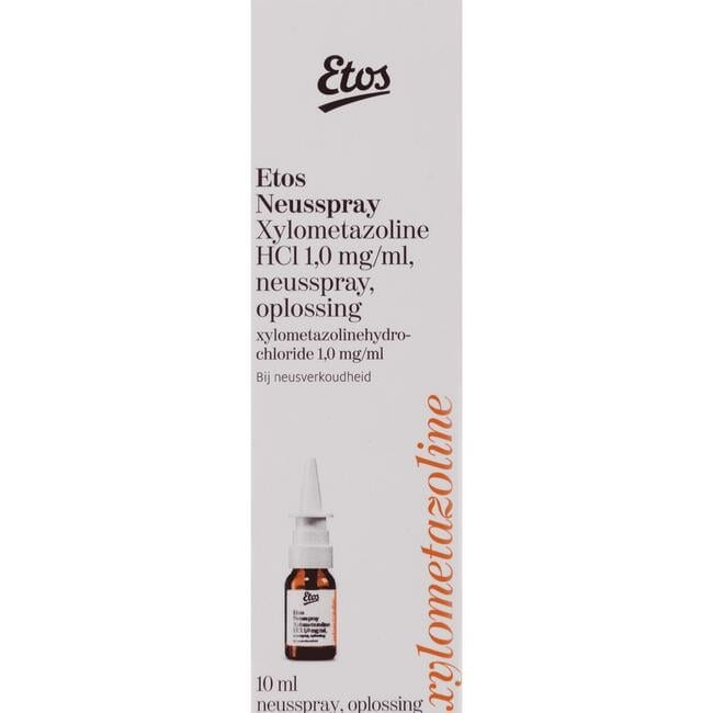 Etos Neusspray Xylometazoline HCl 1,0 MG/ML