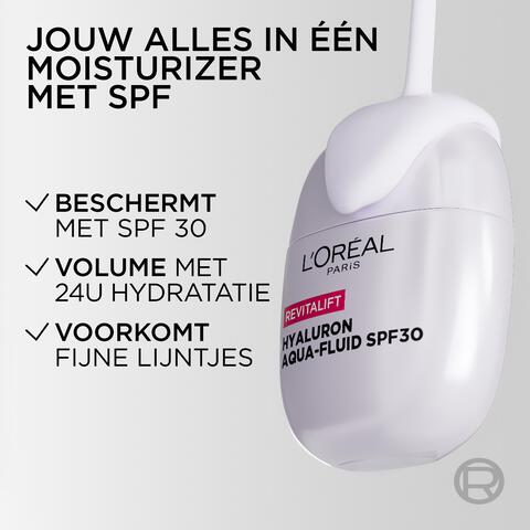 L'Oréal Paris Revitalift Daily Fluid SPF 30 Vitamine C* met Tinted Glow 40 ML