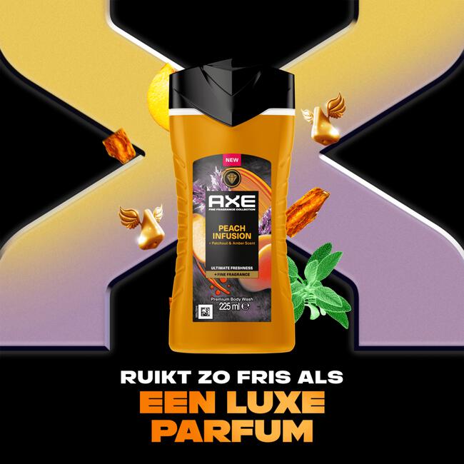 AXE Peach Infusion Showergel 225 ml