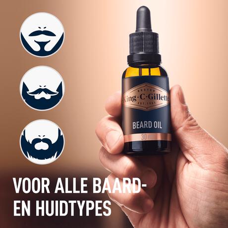 King C. Gillette Baardolie 30 ML