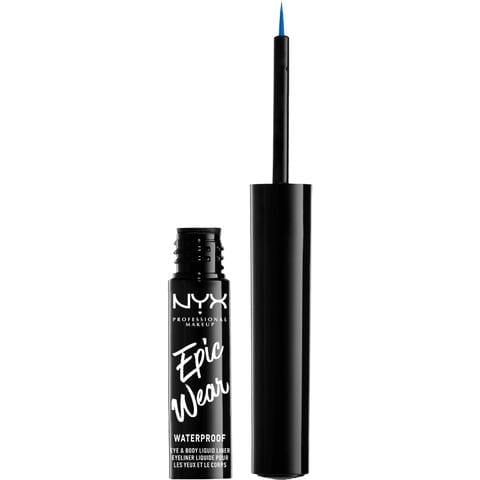 NYX Professional Makeup Epic Wear Liquid Waterproof Eyeliner Sapphire EWSPLL0526