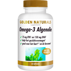 Golden Naturals Omega-3 Algenolie Capsules 60 stuks