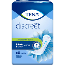 TENA Discreet Maxi Verbanden 6 stuks
