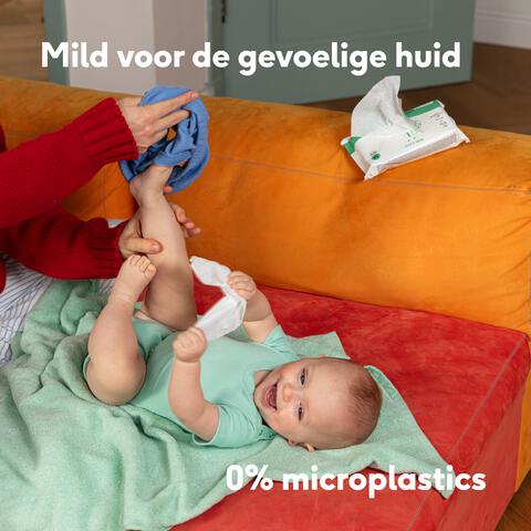 Naïf Plasticvrije Lotion Billendoekjes 8x54 stuks