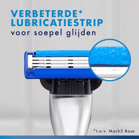Gillette Mach3 Turbo Scheersysteem Met 2 Navulmesjes