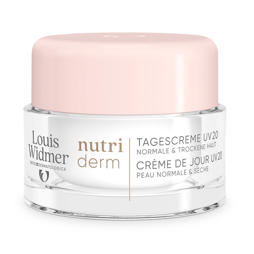 Louis Widmer Nutriderm Dagcrème UV SPF 20 Zonder Parfum 50 ML