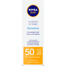 NIVEA SUN Gezichtszonnecrème Sensitive SPF 50 50 ML