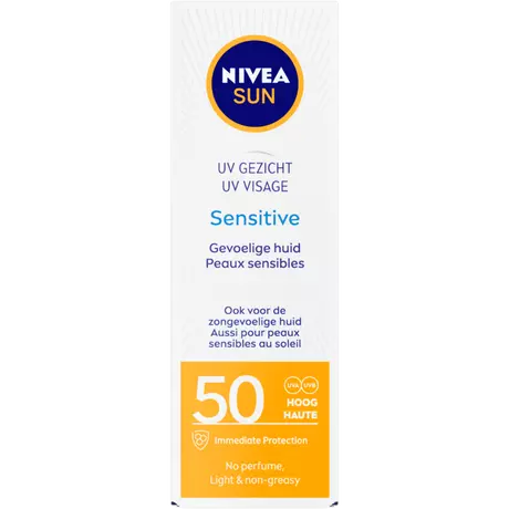 NIVEA SUN Gezichtszonnecrème Sensitive SPF50 50 ML