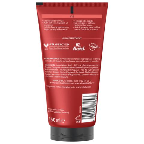 Taft V12 Styling Gel 150 ML