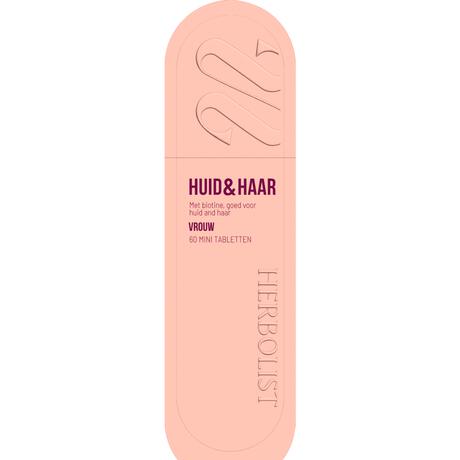 Herbolist Huid & Haar 60 Mini Tabletten