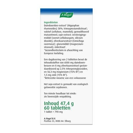 A.Vogel Famosan Salvia Sterk** Bij Opvliegers1* Tabletten 25 stuks