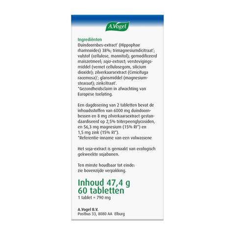 A.Vogel Famosan Salvia Sterk** Bij Opvliegers1* Tabletten 25 stuks