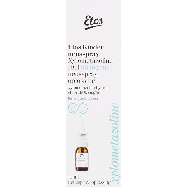 Etos Kinderneusspray Xylometazoline HCI 0,5 MG/ML