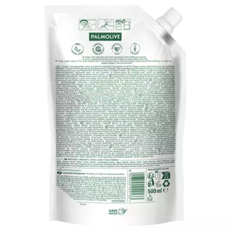Palmolive Naturals Melk & Amandel Handzeep Navulzak 500 ML