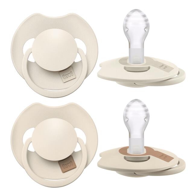 Difrax LOVI Prime fopspeen 18+ M Coconut/Ivory