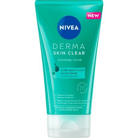 NIVEA Derma Skin Clear Scrub Onzuivere Huid 150 ML