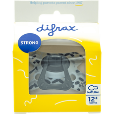 Difrax Fopspeen Natural Blauw 12+ maanden