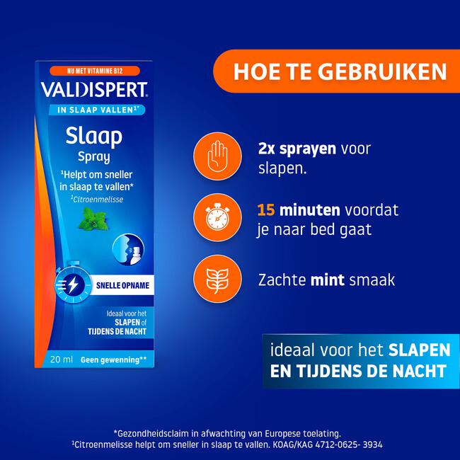 Valdispert Slaap Spray 20 ML