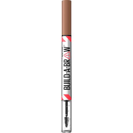 Maybelline New York BUILD A BROW Wenkbrauwpen/fixeergel 255 Soft Brown