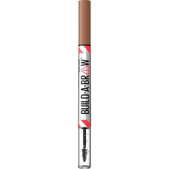 Maybelline New York BUILD A BROW Wenkbrauwpen/fixeergel 255 Soft Brown