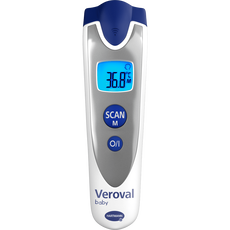 Veroval Baby 3 in 1 infrarood koortsthermometer voor contactloze meting