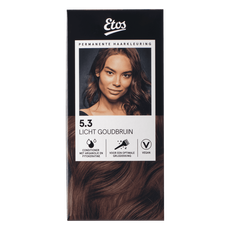 Etos Permanente Haarkleuring 5.3 licht goudbruin