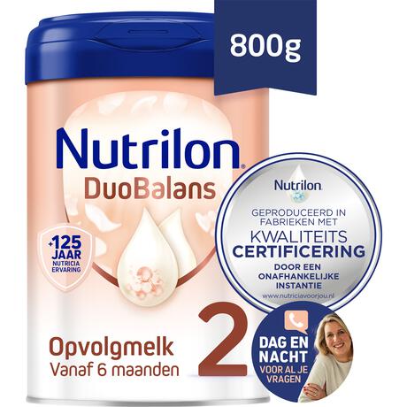 Nutrilon Duobalans 2 Opvolgmelk Vanaf 6 Maanden 800 gram