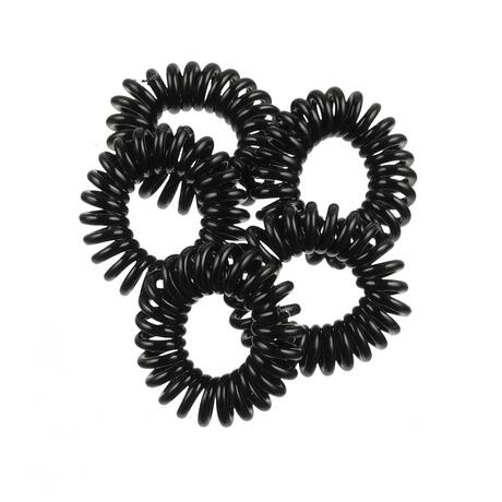 Etos Kabelelastieken Zwart 5St