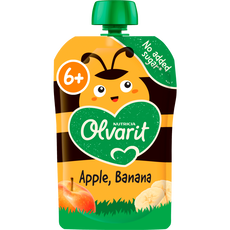 Olvarit Knijpfruit Appel Banaan