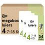 Etos Woezel & Pip Luiers Maxi Megabox Maat 4 7-18 kg 102 stuks