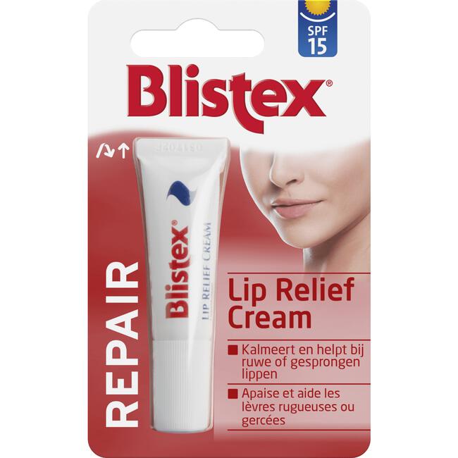 Blistex Lip Relief Cream Tube Blister