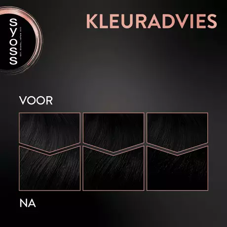 Syoss Haarverf 1-1 Zwart