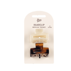 Etos Haarklemmen Marmer 2St