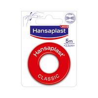 Hansaplast Classic Hechtpleister 5 M x 2.5 CM