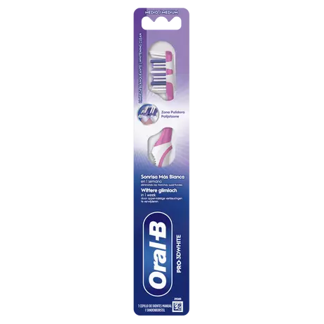 Oral-B Pro 3D White Tandenborstel Medium&nbsp;