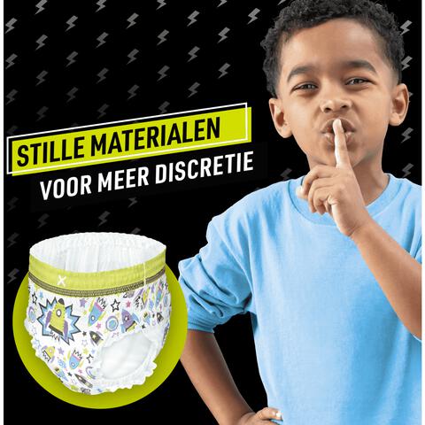 Ninjamas Pants Luierbroekjes Jongen Maat 7 4-7 Jaar 10 Stuks