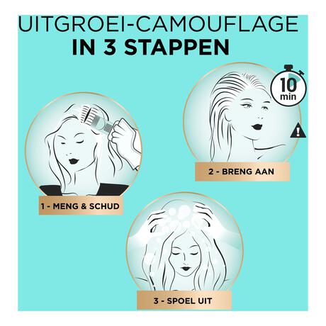 L'Oréal Paris Magic Retouch Permanente Haarverf 3 Donkerbruin