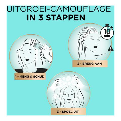 L'Oréal Paris Magic Retouch Permanente Haarverf 3 Donkerbruin