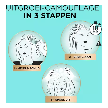 L'Oréal Paris Magic Retouch Permanente Haarverf 3 Donkerbruin