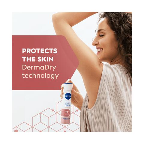 NIVEA Derma Dry Control Deodorant Spray 150 ML