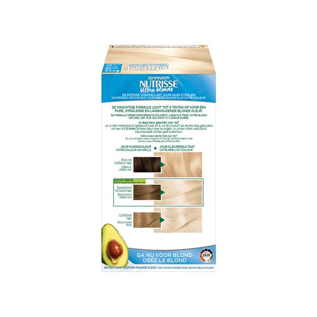 Garnier Nutrisse Ultra Blonde Oplichtende Ontkleuring Haarverf D+++